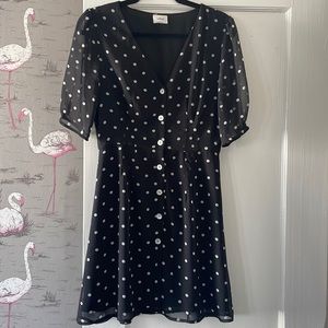 Aritzia Wilfred button down dress